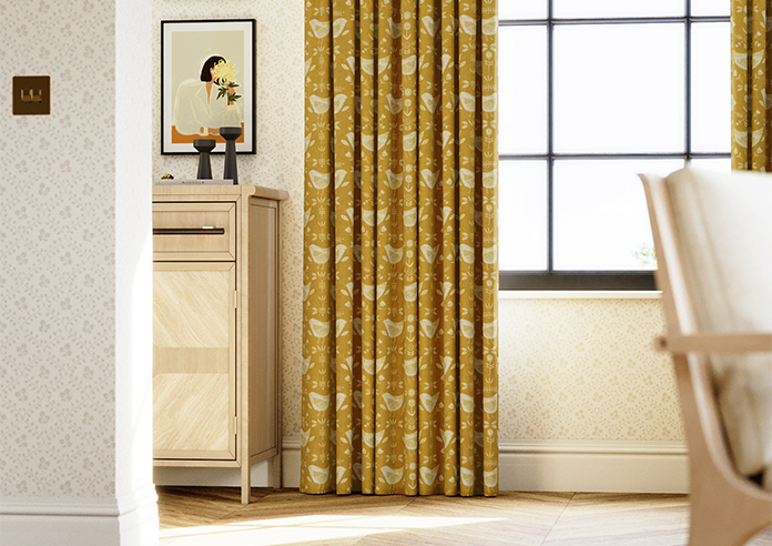 Narvik, Ochre - Made to Measure Curtains - Image 5